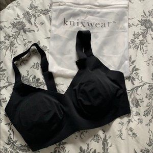 Padded V-Neck Bra - Wide Strap